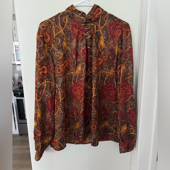 Vintage Heritage Road Blouse in Size 16 fits L & XL - Picture 1 of 6